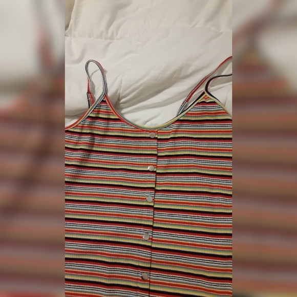 Stripped Midi dress - Picture 2 of 4